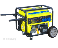 Aksa AAP 8000 E Marşlı 8 KVA Monofaze Benzinli Jeneratör