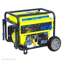 Aksa AAP 8000 E Marşlı 8 KVA Monofaze Benzinli Jeneratör