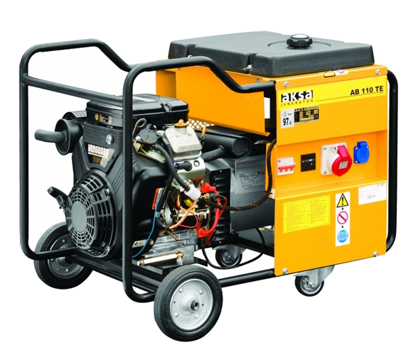 Aksa AB 110 TE Marşlı 11 KVA Amerikan Motorlu Benzinli Jeneratör