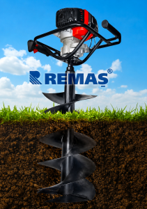 Energy EAK553 Benzinli Motorlu 20 cm Toprak Burgu Makinesi