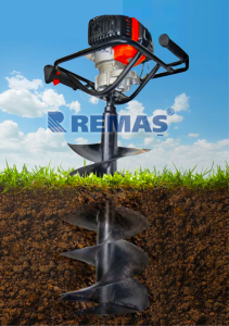 Energy EAK553 Benzinli Motorlu 15 cm Toprak Burgu Makinesi