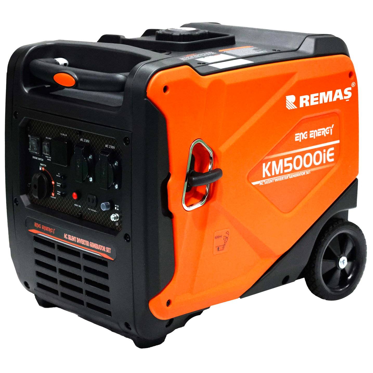 Energy KM 5000 IE Marşlı 5 kVA Sessiz İnvertörlü Benzinli Jeneratör