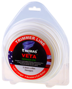 Misina 3.3 mm 45 metre Beyaz 6 Köşe VETA