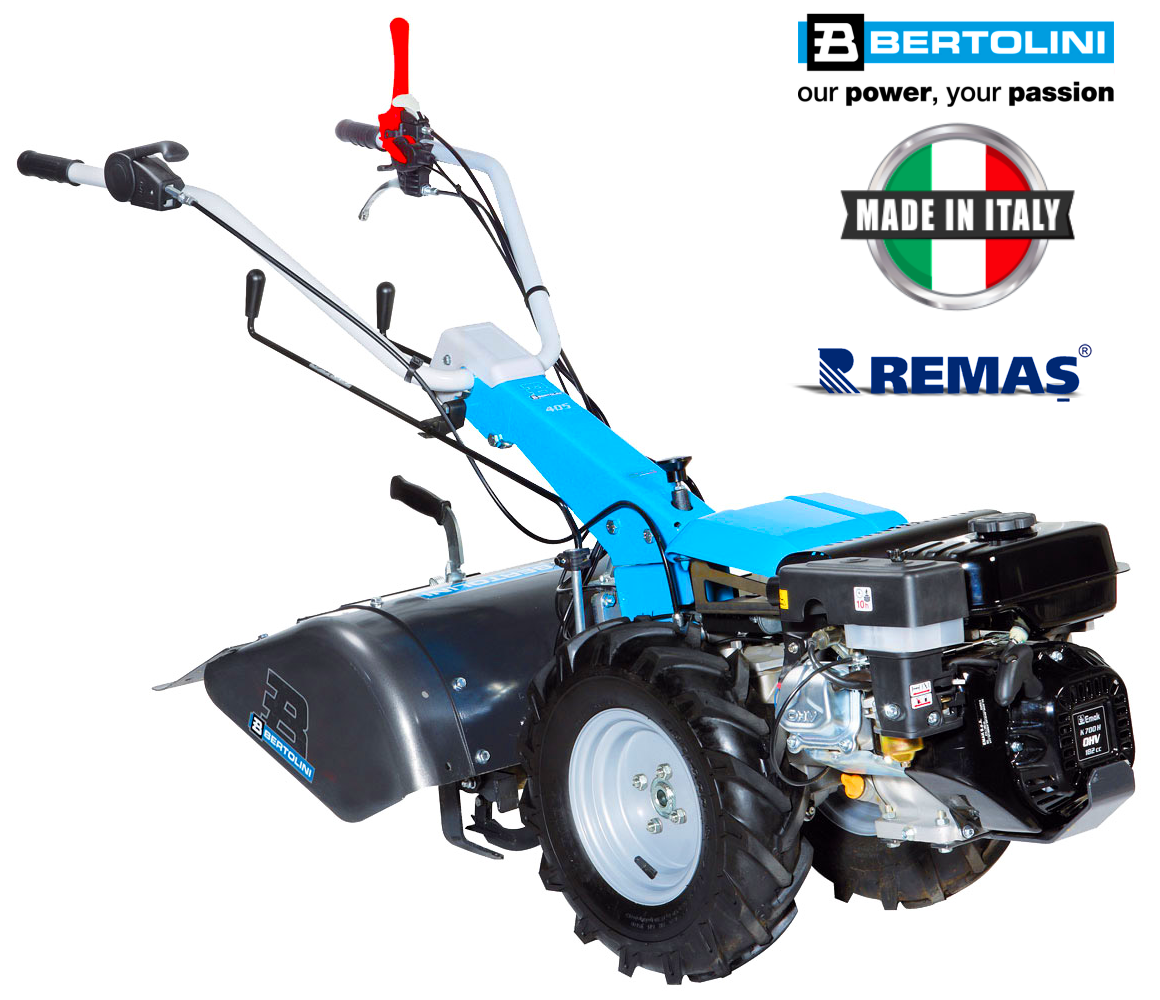 Bertolini BT 405S EUR5 Arkadan Frezeli Şanzımanlı Benzinli Çapa Makinası