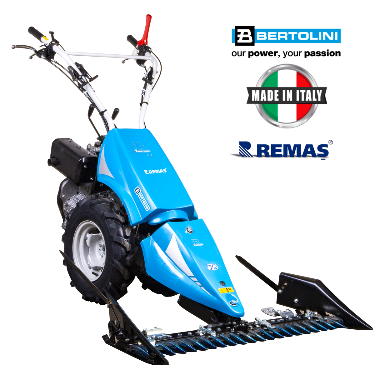 Bertolini 141 K7000 HD Dizel Şanzımanlı Zıpkalı Ot Çayır Biçme Makinesi