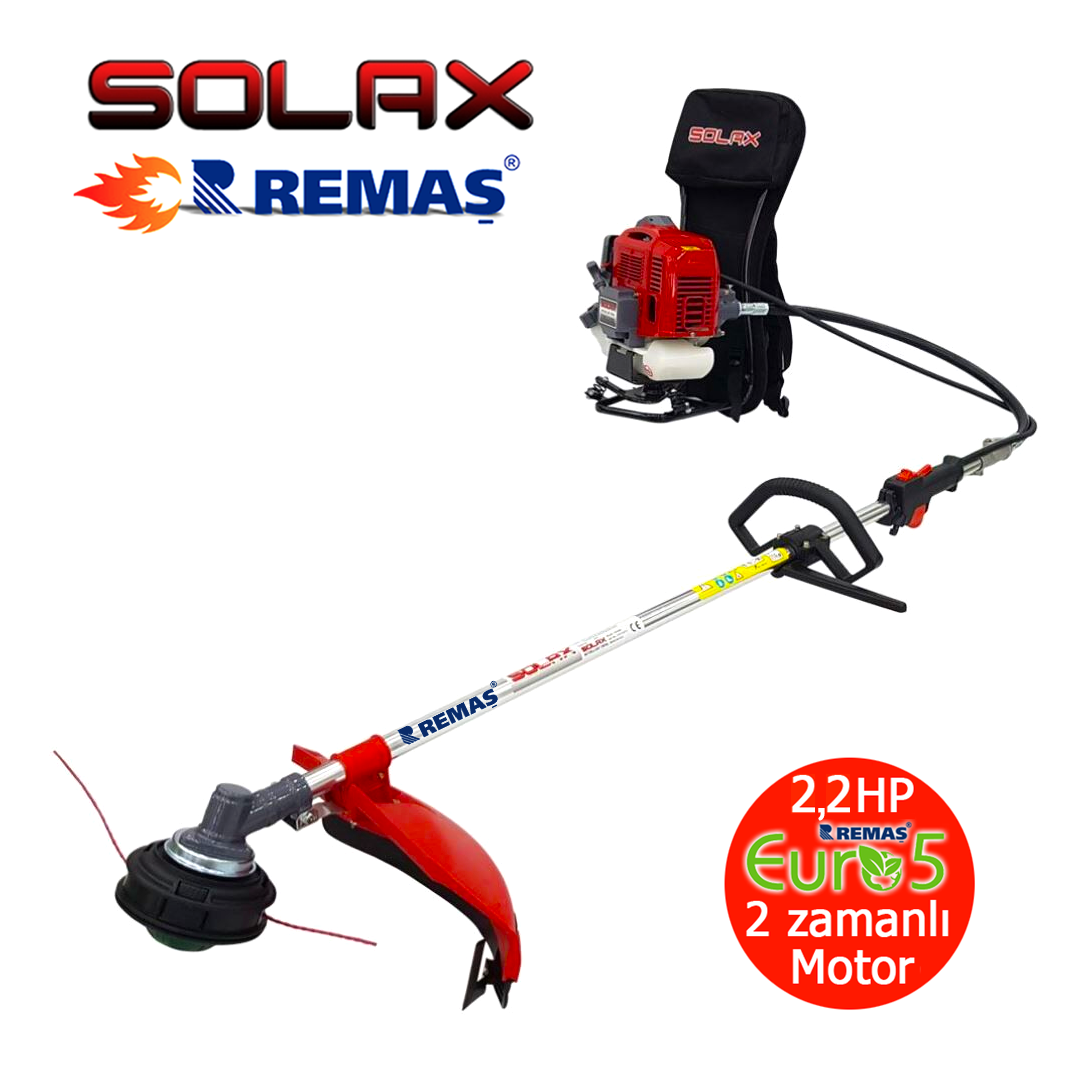 Solax TK 520 D Sırt Tipi 2.2 HP Benzinli Motorlu Tırpan
