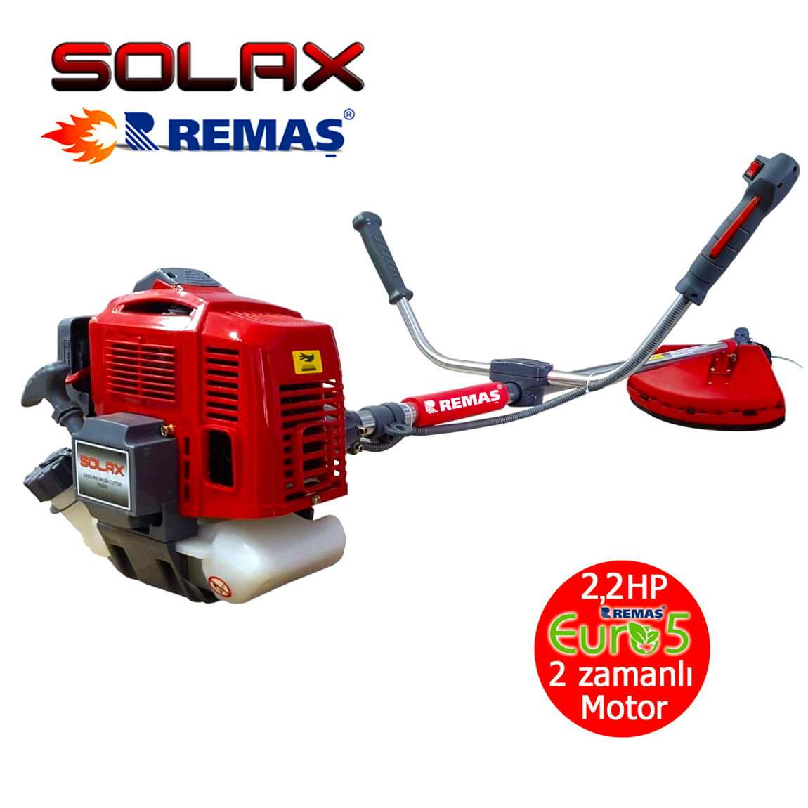 Solax TK 520 C 2.2 HP Benzinli Motorlu Yan Tırpan