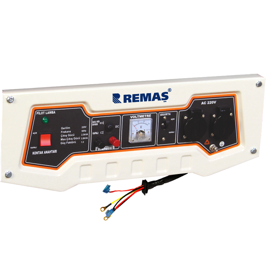 Ön Panel PALMERA PA 350 JE İpli Benzinli Genset