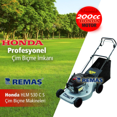 Honda HLM 530 CS Kendi Yürür 200 cc Benzinli Çim Biçme Makinesi
