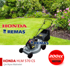 Honda HLM 570 CS Kendi Yürür 200 cc Benzinli Çim Biçme Makinesi