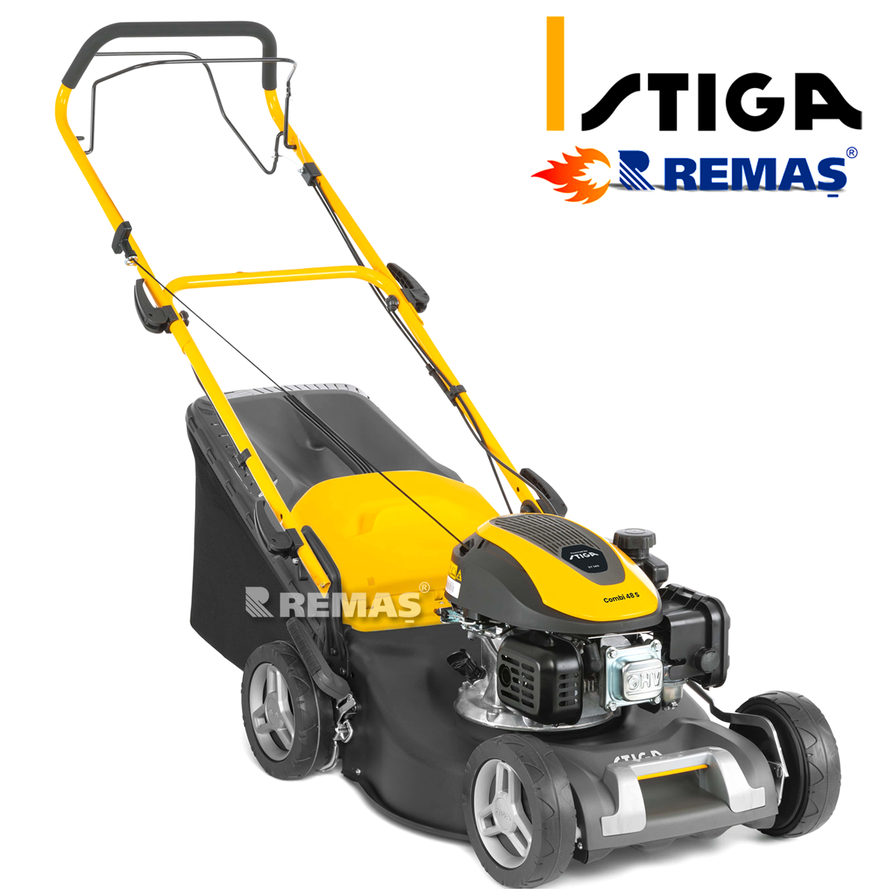 Stiga COMBI 48 S İtmeli 46 cm Benzinli Çim Biçme Makinesi