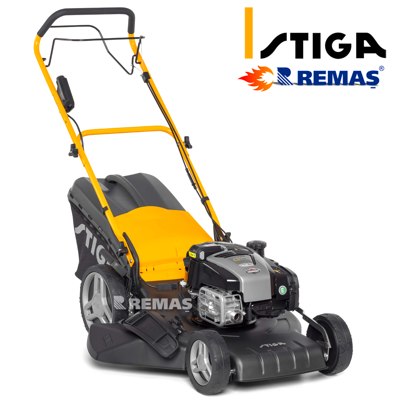 Stiga COMBI 53 SEQB Marşlı Şanzımanlı 51 cm Benzinli Çim Biçme Makinesi