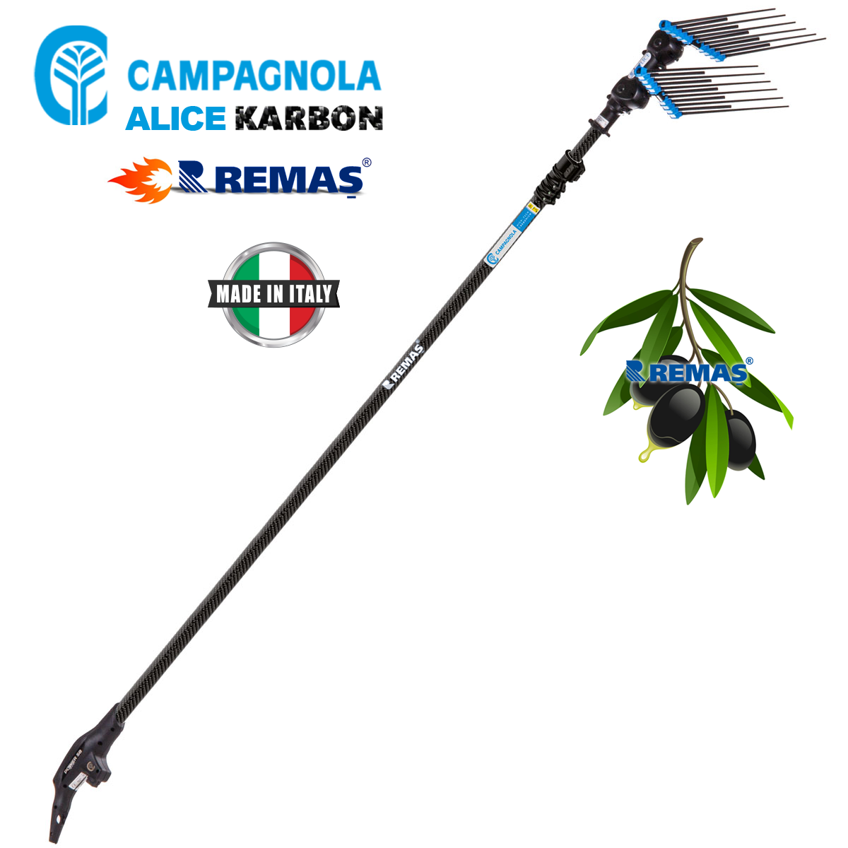Campagnola Alice Karbon Zeytin ve Meyve Hasat Makinası