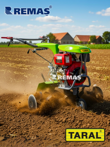 TARAL 23 M 186 Marşlı 10 HP 3 ileri - 1 geri Şanzımanlı Dizel Çapa Makinası