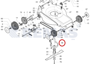 Şanzıman Kayış Koruyucu Kapak Honda HLM S Serisi Çim Biçme