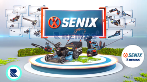 Senix BCPE12-L-EU Yan Tip 1200 Watt Elektrikli Motorlu Tırpan