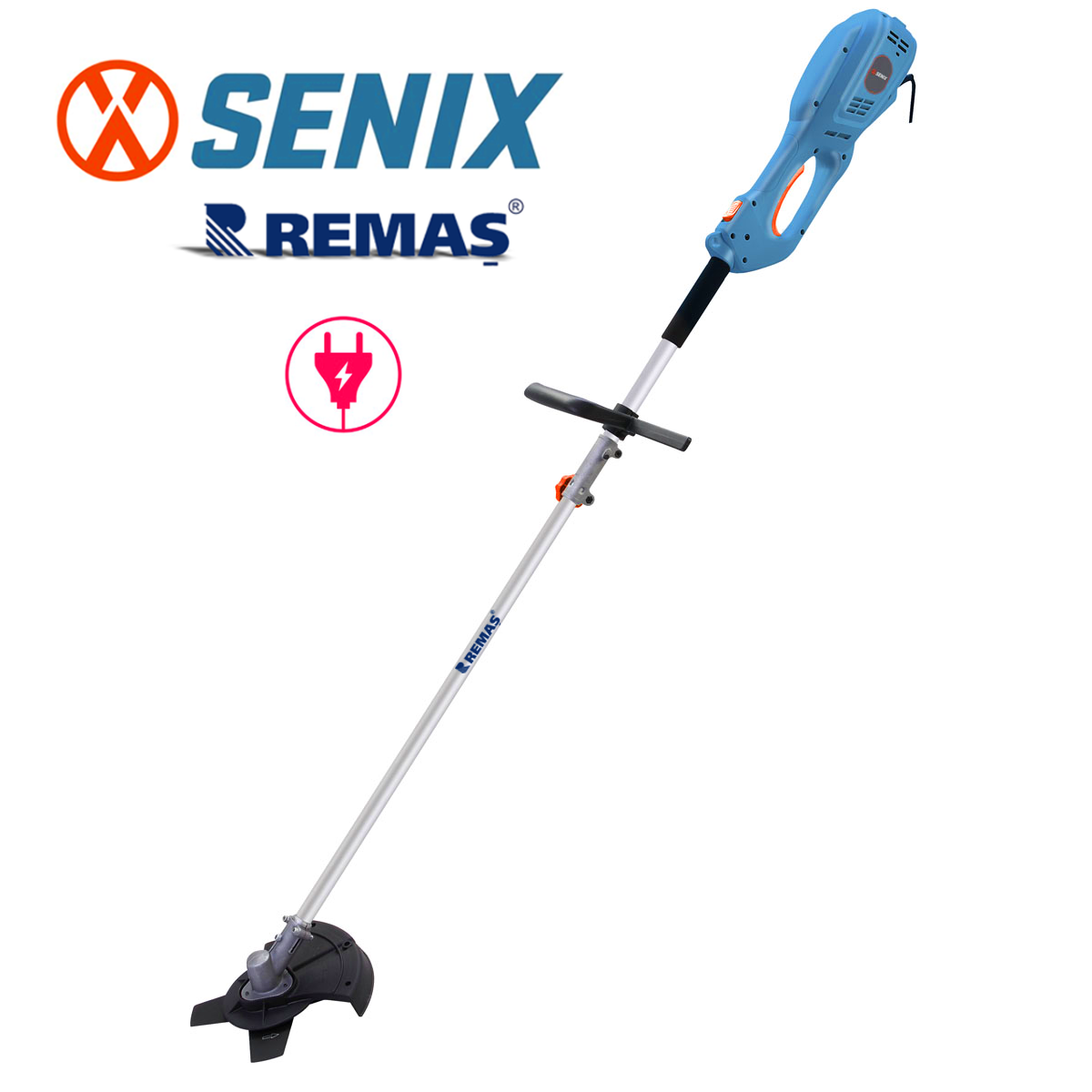 Senix BCPE12-L-EU Yan Tip 1200 Watt Elektrikli Motorlu Tırpan