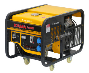 Kama KGL 13500 FE Marşlı 13,5 kVA Monofaze Benzinli Jeneratör