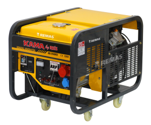 Kama KGL 13500 FE3 Marşlı 13,5 kVA Trifaze Benzinli Jeneratör