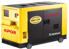 Kipor KDE 19STA Marşlı 19 kVA Kabinli Dizel Jeneratör