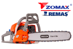 Zomax ZM 5410 Benzinli 3 HP Motorlu Testere Ağaç Kesme Makinası