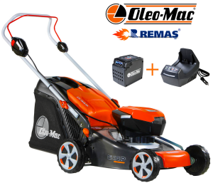 Oleo-Mac Gi 44 P İtmeli Şarjlı 5.0 Ah Akülü Çim Biçme Makinesi