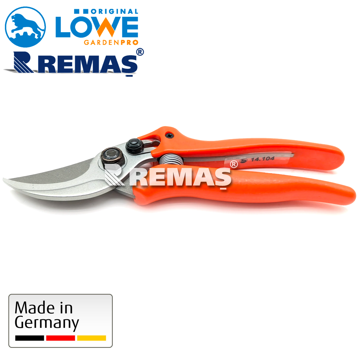 LÖWE 14 By-Pass 14.104 - 14.107 Bahçe Tip 22 mm Budama Makası