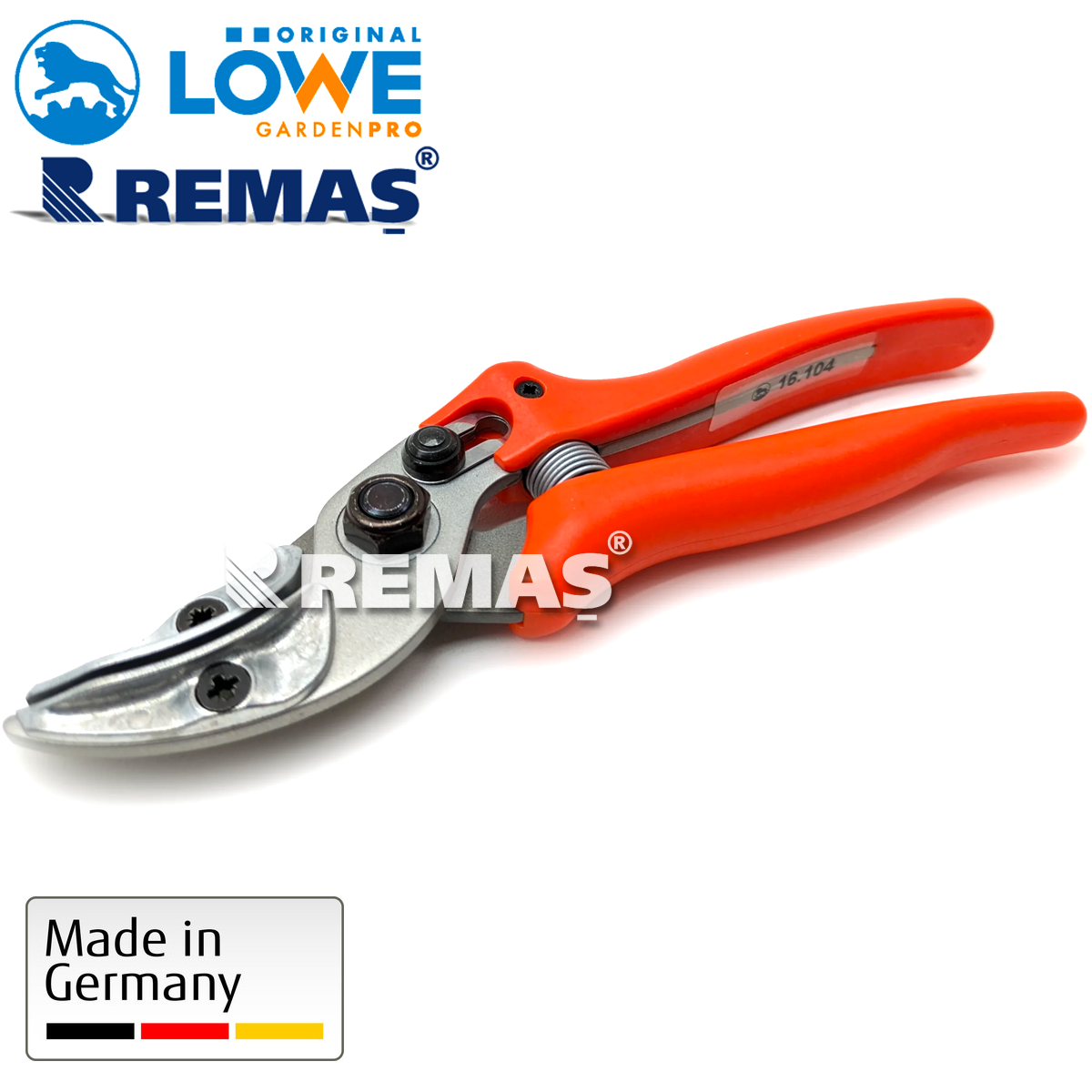 LÖWE 16 By-Pass 16.104 - 16.107 Bahçe Tip 12 mm Gül Budama Makası