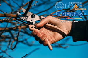 LÖWE 8 Anvil N8.107 Hybrid Ahşap Sap 25 mm Premium Budama Makası