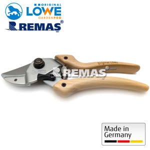 LÖWE 7 Anvil N7.107 Hybrid Ahşap Sap 22 mm Premium Budama Makası