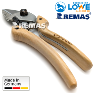 LÖWE 6 Anvil N6.107 Hybrid Ahşap Sap 25 mm Premium Budama Makası