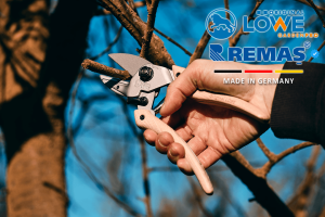 LÖWE 6 Anvil N6.107 Hybrid Ahşap Sap 25 mm Premium Budama Makası