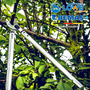 LÖWE 22 Anvil 22.065 Profesyonel 65 cm Kalın Dal Budama Makası