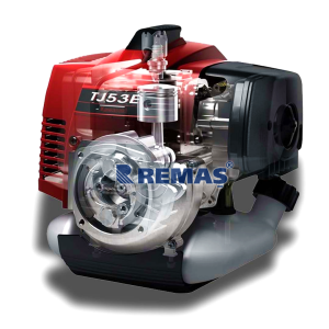 Kawasaki Lohuis TJ53E CG522 U Yan Tip 3,0 HP Benzinli Motorlu Tırpan
