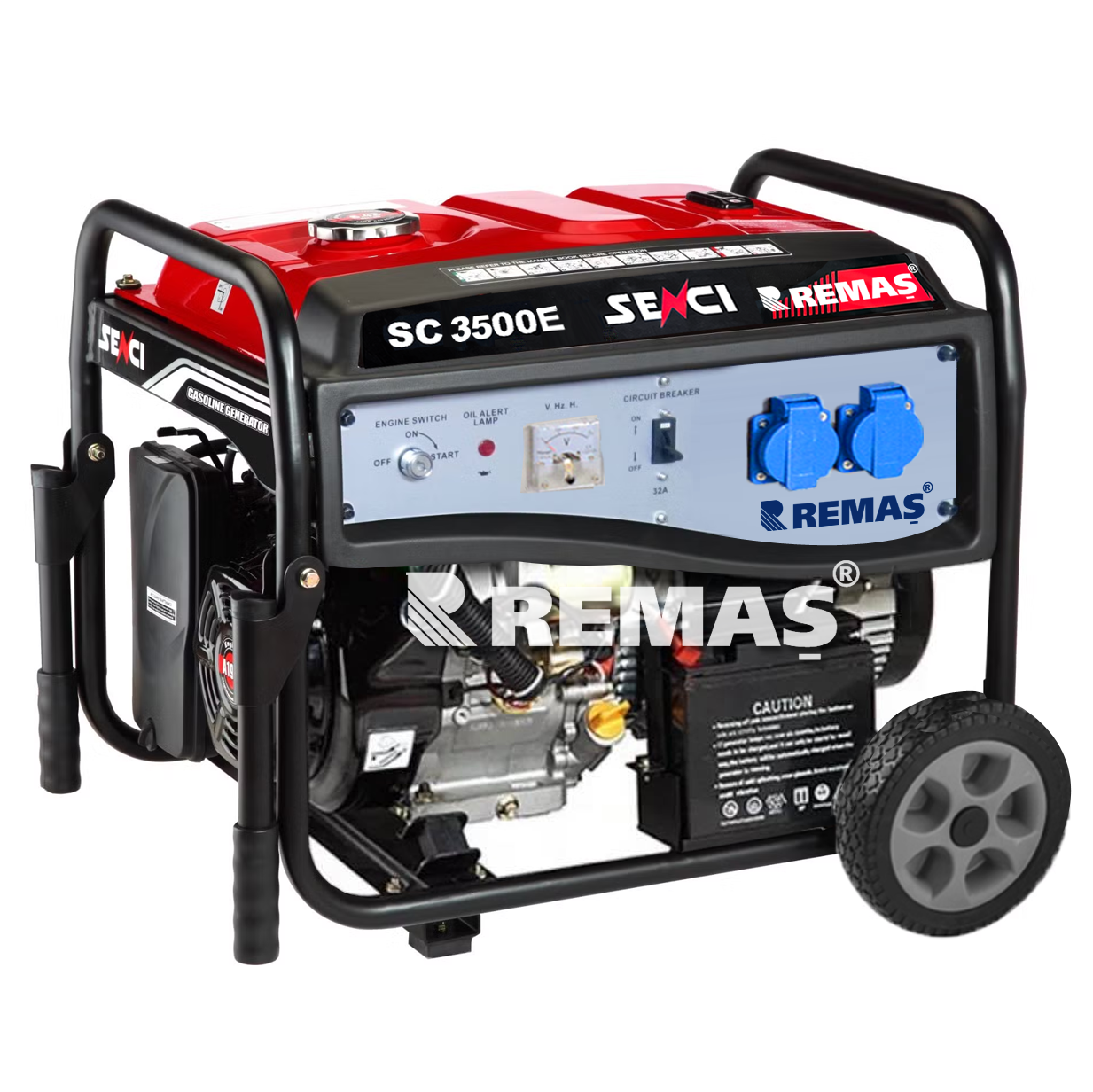 Senci SC 3500 E Monofaze 3.5 kVA Benzinli Jeneratör