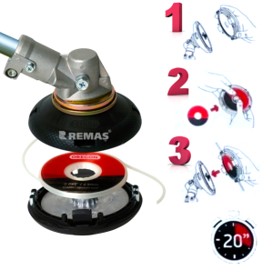 Oregon Otomatik Tırpan Misina Başlığı Universal 130 mm ve 3.0 mm 5.5 mt 10'lu Misina