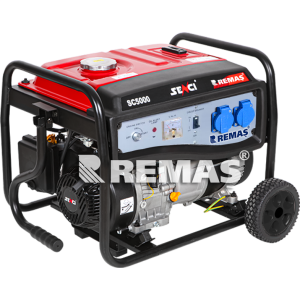 Senci SC 5000 İpli 5 kVA Monofaze Benzinli Jeneratör