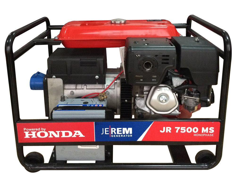 Honda JR 7500 MS Marşlı 7,5 KVA Benzinli Jeneratör