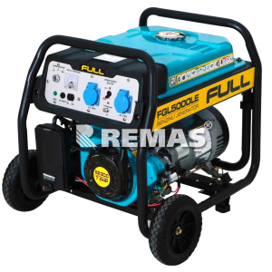 FULL FGL 5000 LE Marşlı 5 kVA Monofaze Benzinli Jeneratör