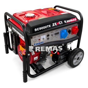 Senci SC 9000 TE Dual 9 kVA Monofaze - Trifaze Benzinli Jeneratör