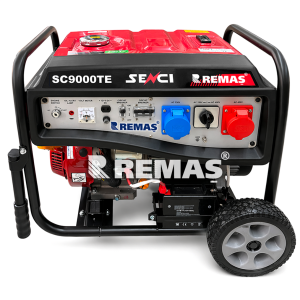 Senci SC 9000 TE Dual 9 kVA Monofaze - Trifaze Benzinli Jeneratör