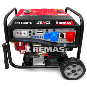 Senci SC 11000 TE Dual 11 kVA Monofaze - Trifaze Benzinli Jeneratör