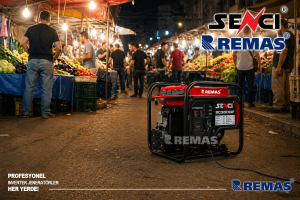 Senci SC 3500 iF İpli Inverter 4 kVA Monofaze Benzinli Jeneratör