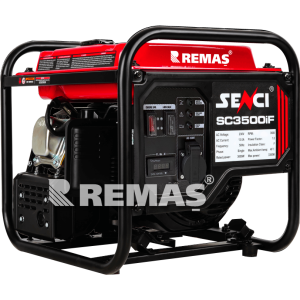 Senci SC 3500 iF İpli Inverter 4 kVA Monofaze Benzinli Jeneratör