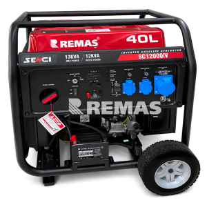 Senci SC 12000 iV Marşlı Inverter 13 kVA Monofaze Benzinli Jeneratör