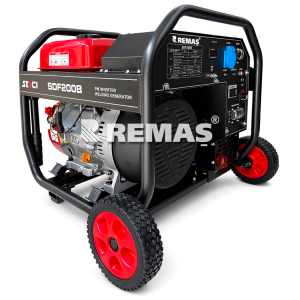 Senci SDF 200B Inverter 6,5 kVA Monofaze Benzinli Kaynak Jeneratörü