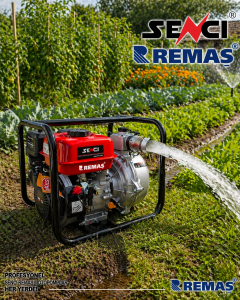 Senci SCWP50 İpli 2'' inç Motopomp Benzinli Su Motoru