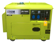 Jerem JDG 7000EC Dizel Jeneratör - Marşlı - 7 kVA - Kabinli