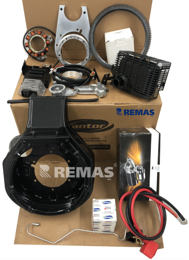 Marş Kiti VALEO (VOLANSIZ) ANTOR 3LD510 Motor