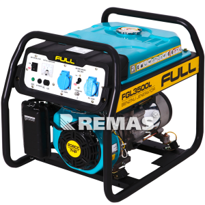 FULL FGL 3500 L İpli 3.5 kVA Monofaze Benzinli Jeneratör